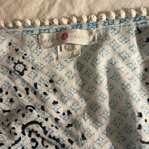 Kerry Cassill short wrap dress PS